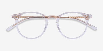 Clear Volta -  Metal Eyeglasses
