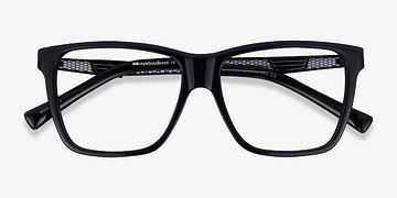 Black Landmark -  Metal Eyeglasses