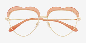 Pink Soulmate -  Metal Eyeglasses