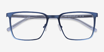Navy Sharman -  Metal Eyeglasses