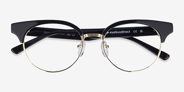 Black Chateau -  Metal Eyeglasses