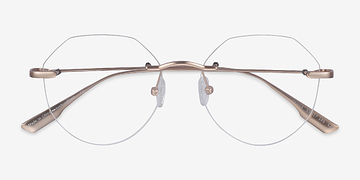Gold Sahar -  Fashion Metal Eyeglasses