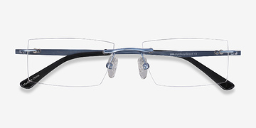 Blue Primo -  Lightweight Metal Eyeglasses