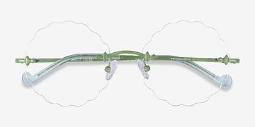 Green Fiesta -  Metal Eyeglasses