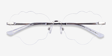 Silver Nuvem -  Metal Eyeglasses