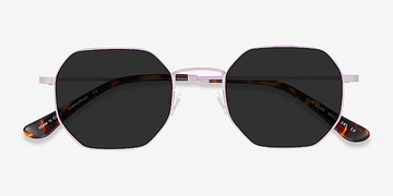 Lavender Sun Soar -  Metal Sunglasses
