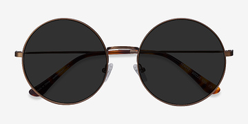 Bronze Teavee -  Metal Sunglasses