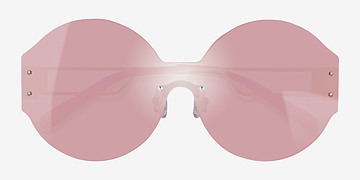 Matte Rose Gold Bios -  Metal Sunglasses