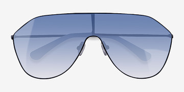 Black Infinite -  Metal Sunglasses