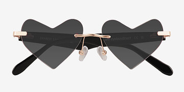 Rose Gold Dearest -  Metal Sunglasses