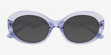 Purple Tilde -  Plastic Sunglasses