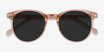 Clear Brown Seah -  Acetate Sunglasses