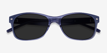 Blue Jump -  Plastic Sunglasses