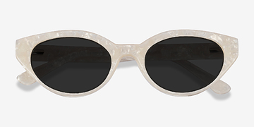 Beige Galactic -  Acetate Sunglasses