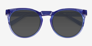Crystal Blue Spoondrift -  Plastic Sunglasses