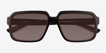 Shiny Black Kauri -  Plastic Sunglasses