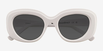 Cream White Damast -  Eco Friendly Sunglasses