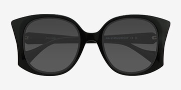 Black Lonomia -  Acetate Sunglasses