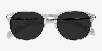 Clear Council -  Acetate, Metal Sunglasses