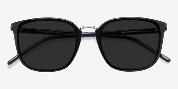 Tortoise Yuma -  Acetate, Metal Sunglasses