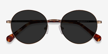 Bronze Grasp -  Acetate, Metal Sunglasses