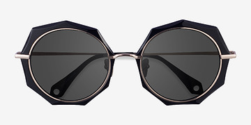 Black Gold Now -  Metal Sunglasses