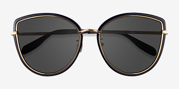 Black Gold Most -  Metal Sunglasses