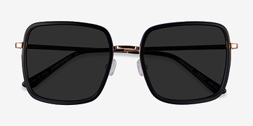 Black Gold Graphene -  Metal Sunglasses