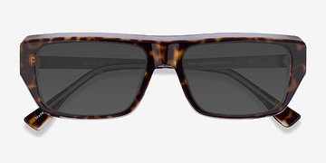 Crystal Tortoise Valley -  Metal Sunglasses