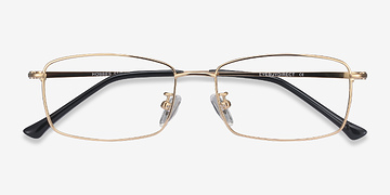 Golden Hobbes -  Lightweight Titanium Eyeglasses