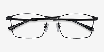 Black Decider -  Lightweight Titanium Eyeglasses