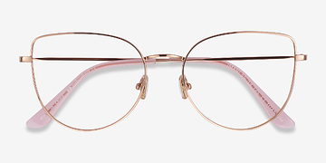 Rose Gold Imani -  Fashion Titanium Eyeglasses