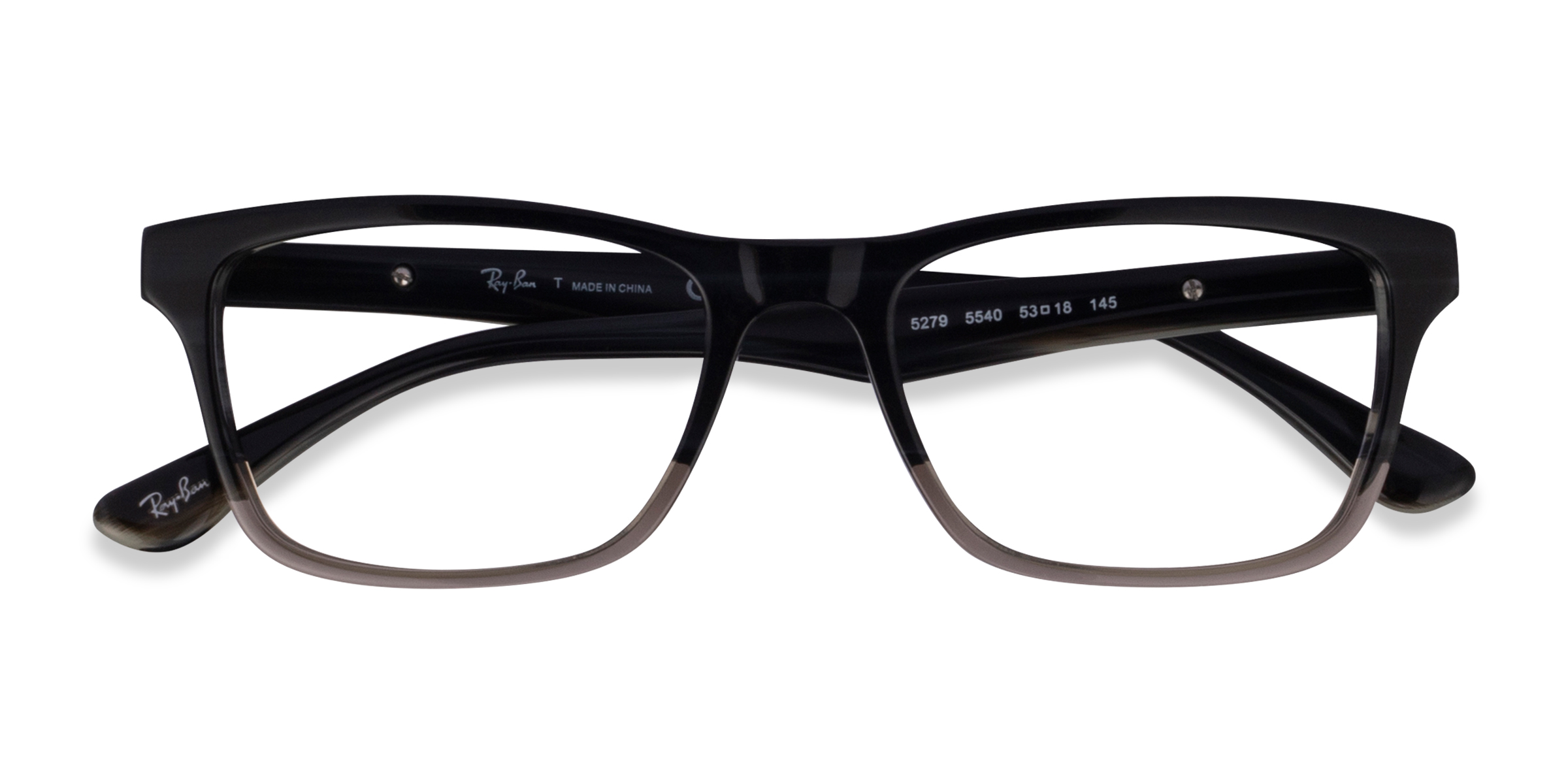 Gradient Gray Ray-Ban RB5279 - Acetate Eyeglasses