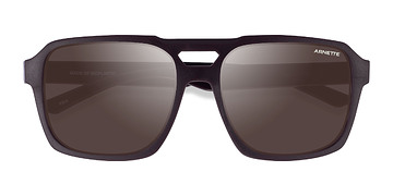 Matte Brown ARNETTE Keia -  Plastic Sunglasses