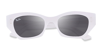 White Snow Ray-Ban RB4430 Zena -  Plastic Sunglasses