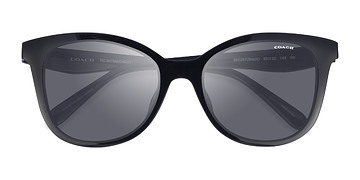 Black Coach HC8419U CAD25 -  Plastic Sunglasses
