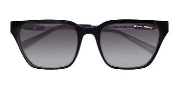 Black Armani Exchange AX4158S -  Plastic Sunglasses