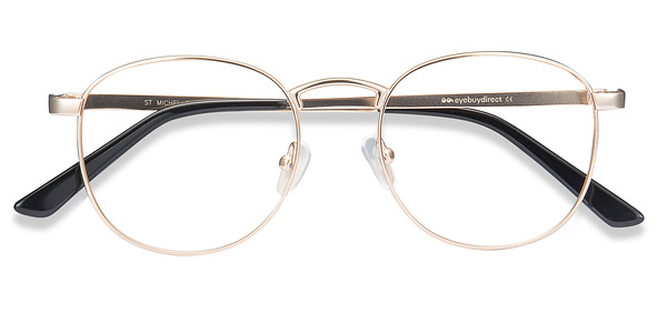 Golden St Michel -  Vintage Metal Eyeglasses