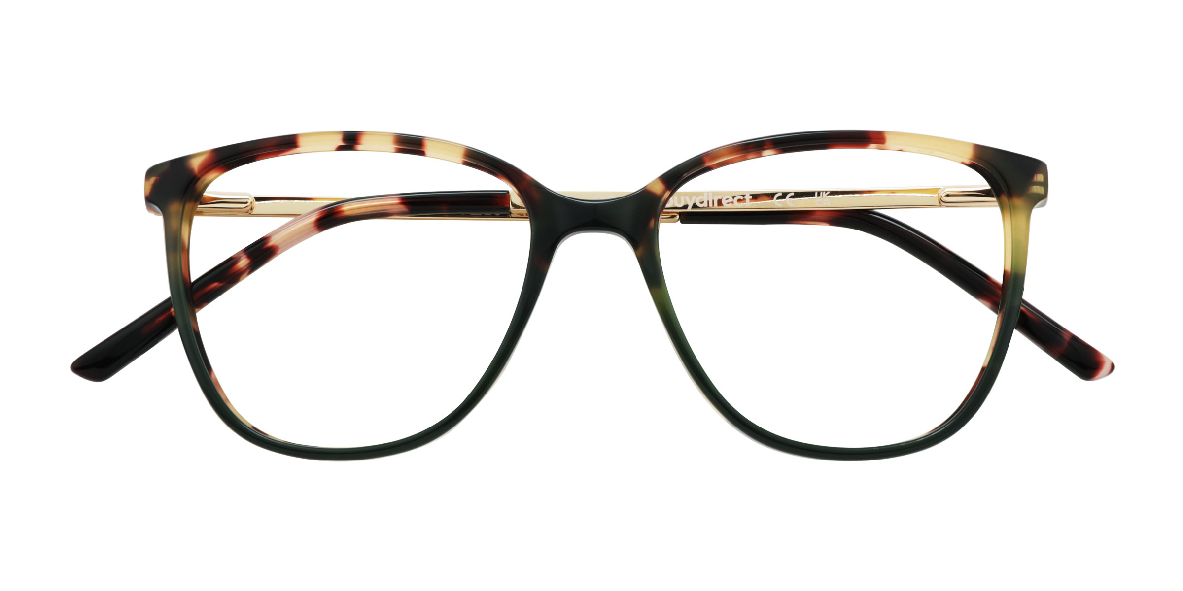 Tortoise Green Aroma - Acetate Eyeglasses