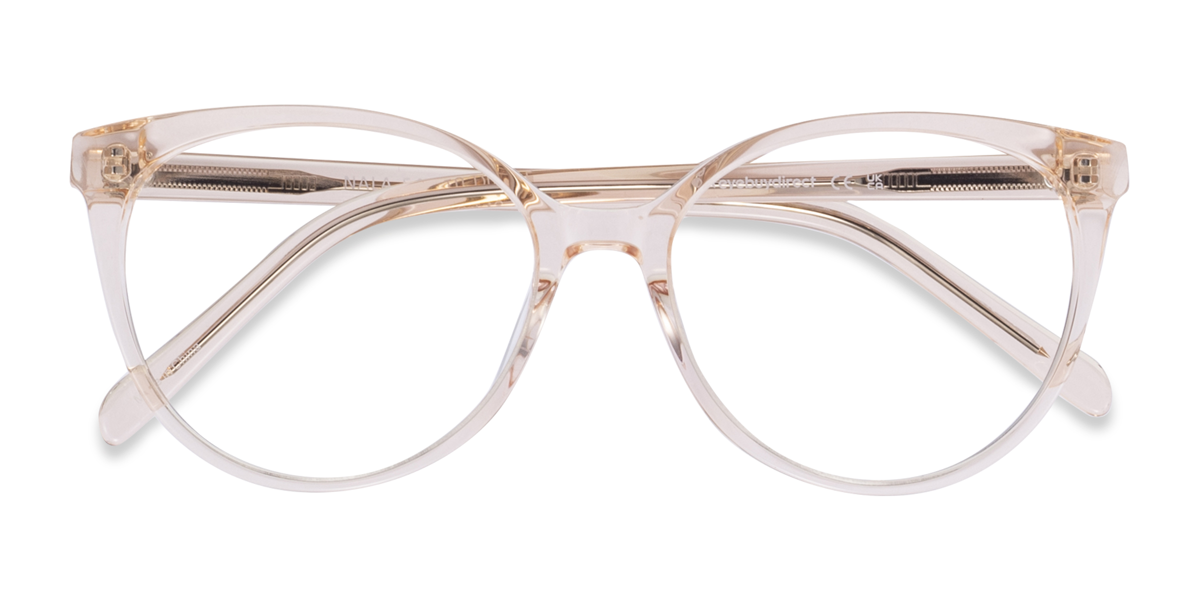 Clear Melon Nala -  Acetate Eyeglasses