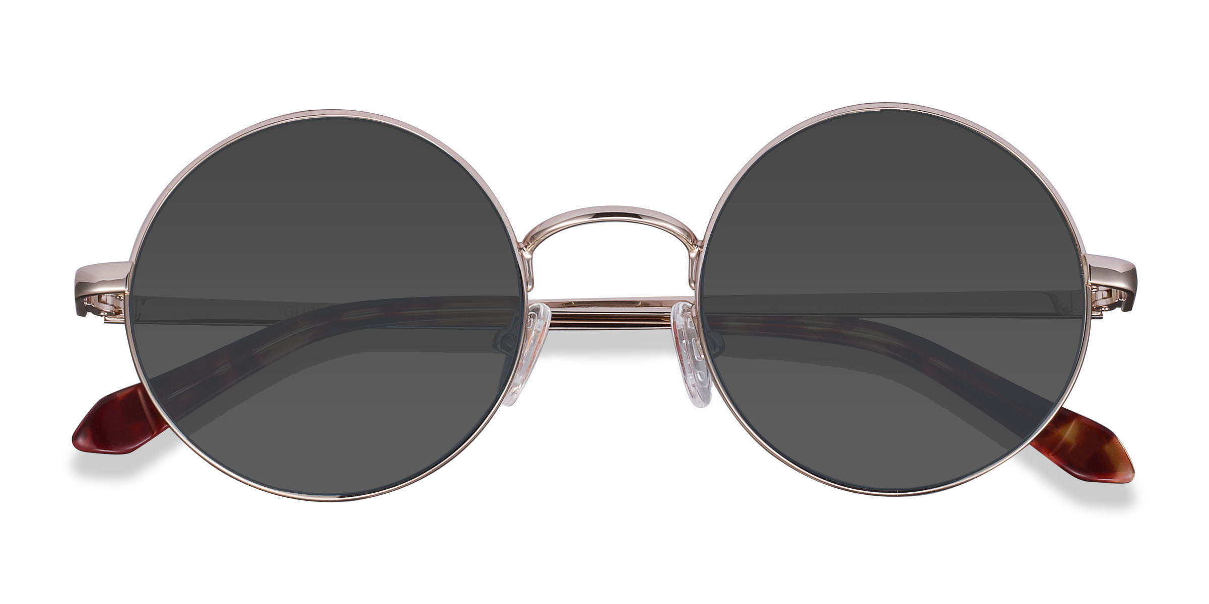 Light Golden Guru - Metal Sunglasses