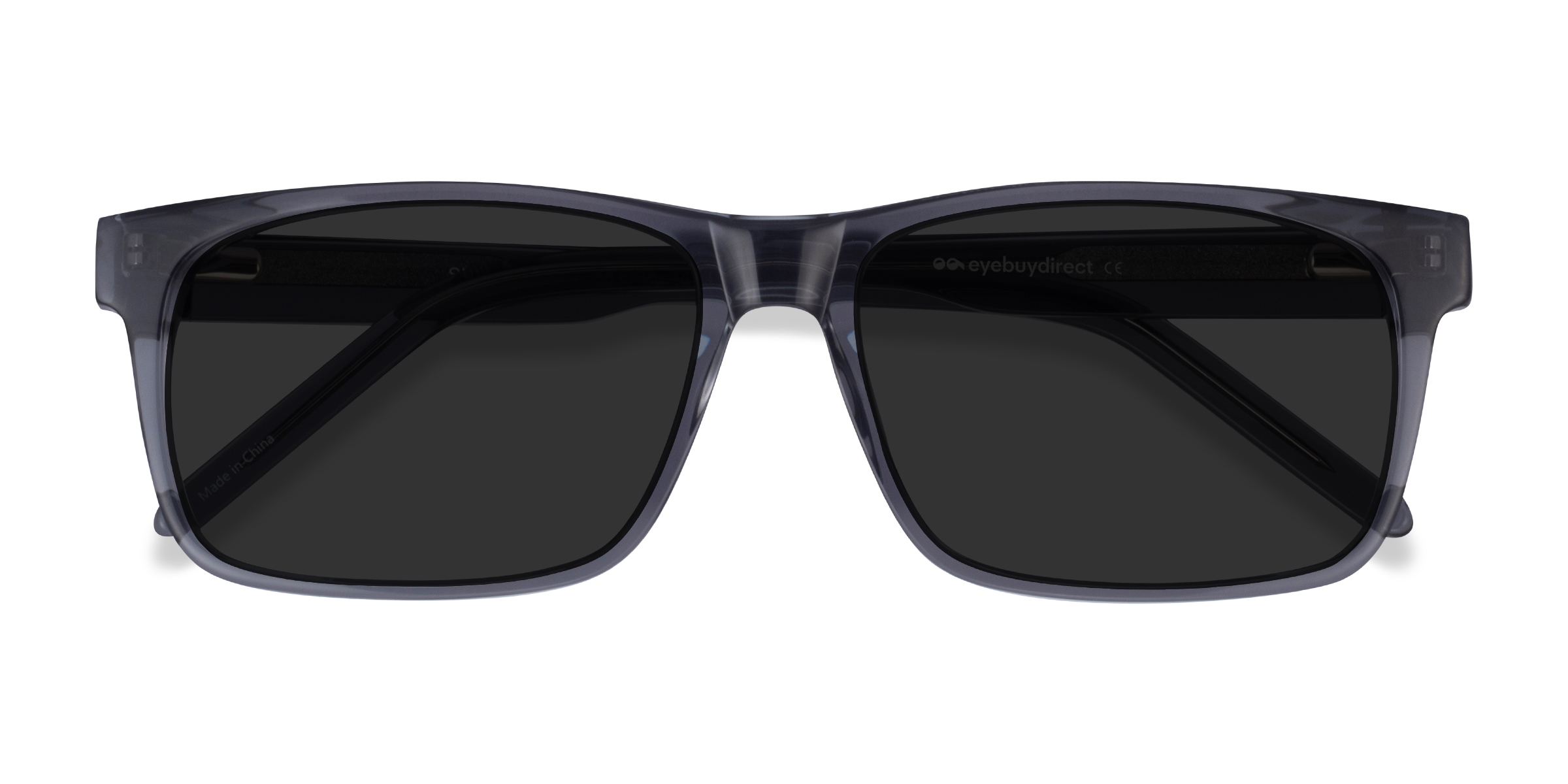 Clear Gray Sun Sydney - Acetate Sunglasses