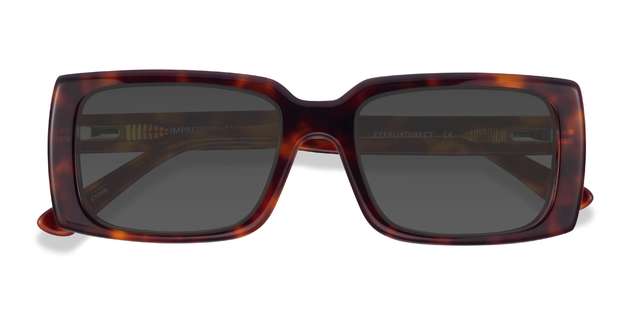 Tortoise Impression - Acetate Sunglasses