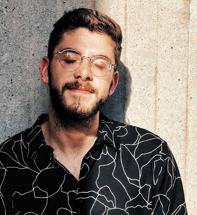 Bronze-Round-Eyeglasses for Men