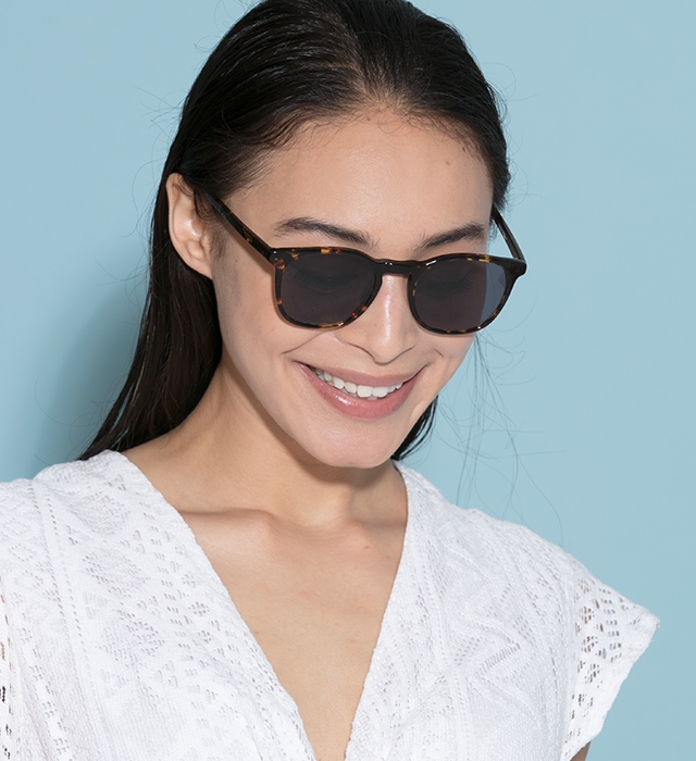 Tortoise-Square-Sunglasses for Women