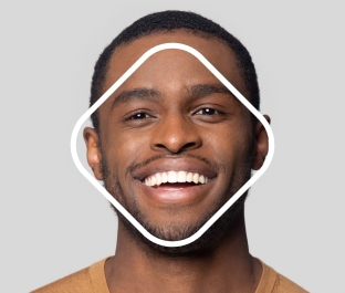 Men’s frames for diamond faces